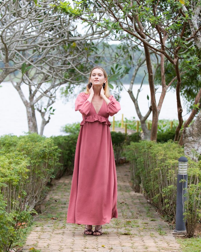 Living Deep Within Me Long Dress
